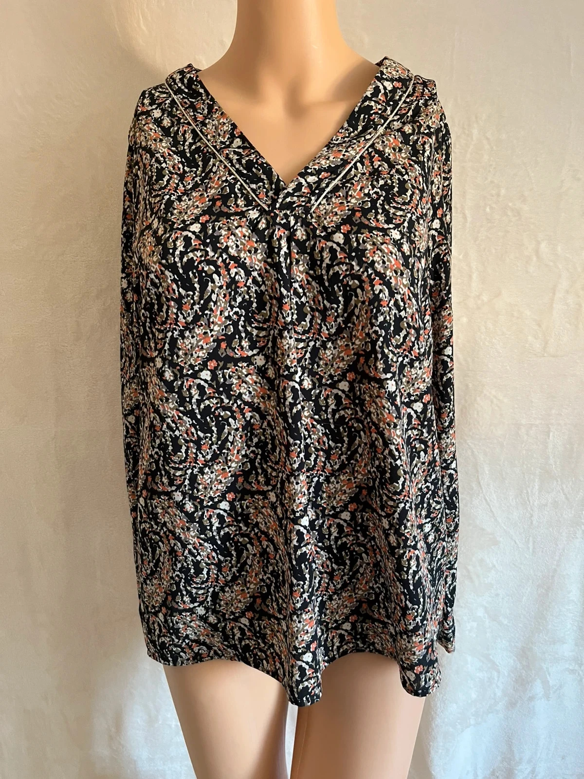 blouse fluide imprimée chic – style bohème & tendance
